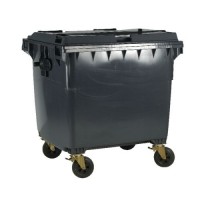 1100 Litre Wheelie Bin With Flat Lid