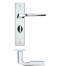 RM093 - Lyra Lever - Bathroom Profile Backplate