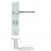RM093 - Lyra Lever - Bathroom Profile Backplate (RM093) Grant Haze Architectural Ironmongers and Builders Merchants