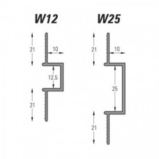 Type W - Linear Reveal Bead