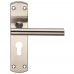 Steelworx Residential T Bar Lever on Backplate (CSLP1164) Grant Haze Architectural Ironmongers and Builders Merchants