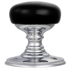 Delamain Wooden Door Knob, Concealed Fix, Unsprung - DK34