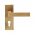 Sasso Lever on Backplate Lock EUL011 (EUL011) Grant Haze Architectural Ironmongers and Builders Merchants