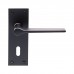 Velino Lever on Backplate Lock EUL021 (EUL021) Grant Haze Architectural Ironmongers and Builders Merchants