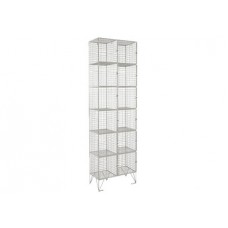 6 Door Mesh Locker