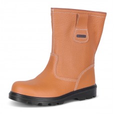 Unlined Rigger Boot - Tan