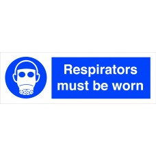 Respirators must be worn