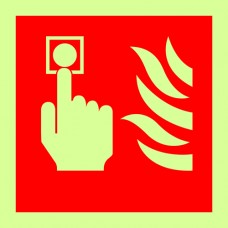 Photoluminescent Fire Point Symbol