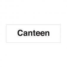 Canteen Sign