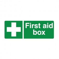 First Aid Box Sign First Aid Box Sign