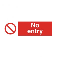No Entry Sign