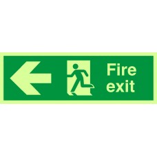 Photoluminescent Fire Exit